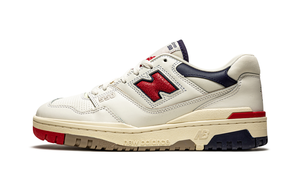 New Balance 550 Aime Leon Dore White Navy Red