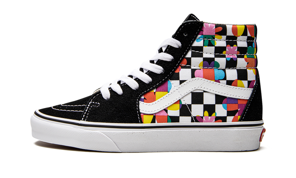 Vans SK8-Hi "Floral Checkerboard"