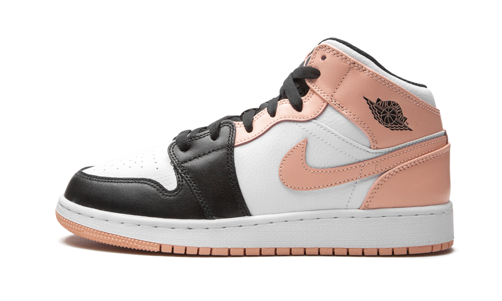 Jordan 1 Mid Arctic Orange Black Toe