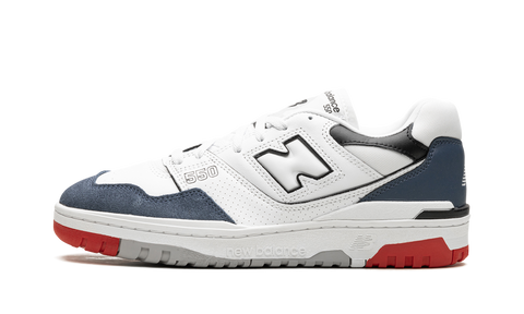 New Balance 550 White Navy Red