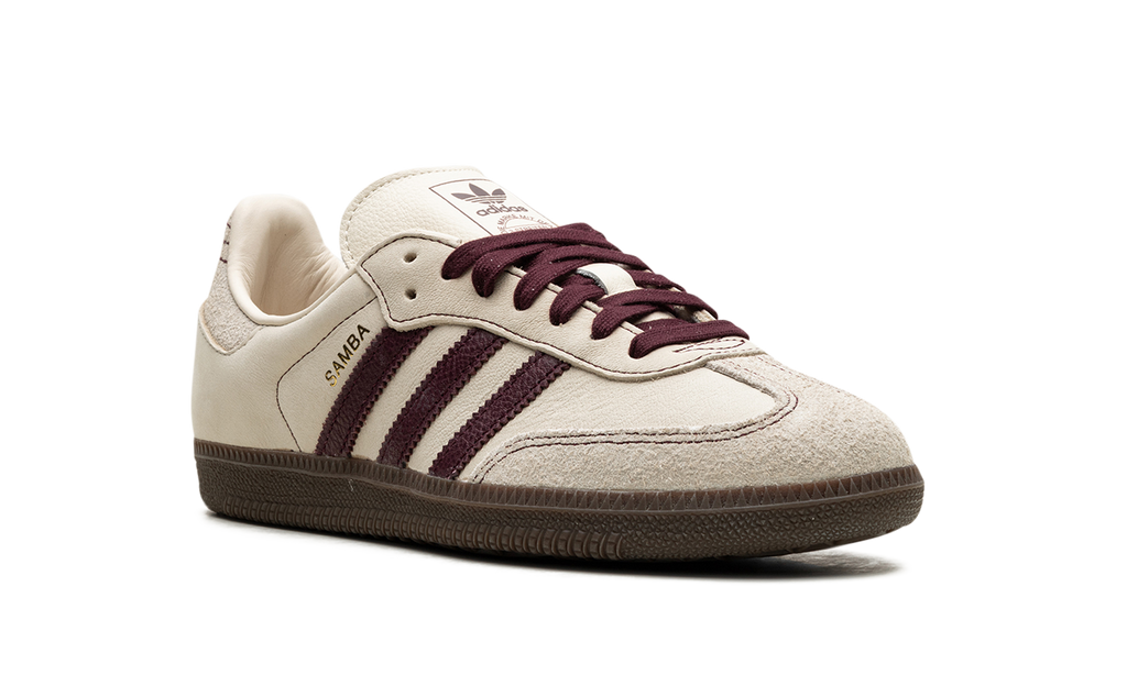 Adidas Samba Wonder White Maroon