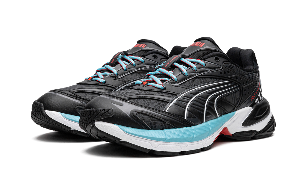 Puma Velophasis Luxe Sport Preto e azul
