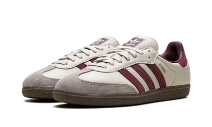 Adidas Samba Putty Grey Maroon