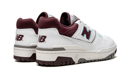 New Balance 550 Burgundy Cyan