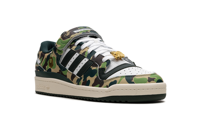 Adidas Forum 84 Low Bape 30th Anniversary Green Camo