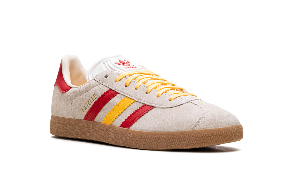 Adidas Gazelle White Spark Scarlet