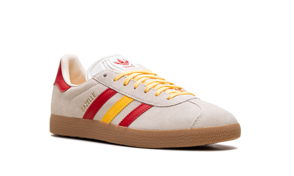 Adidas Gazelle White Spark Scarlet
