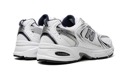 New Balance 530 White Silver Navy