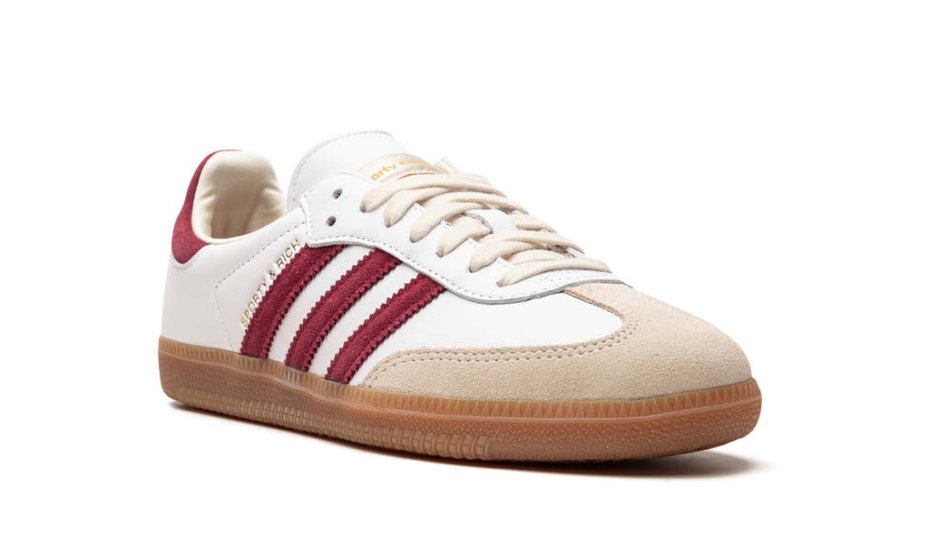 Adidas Samba Sporty & Rich White Core Burgundy