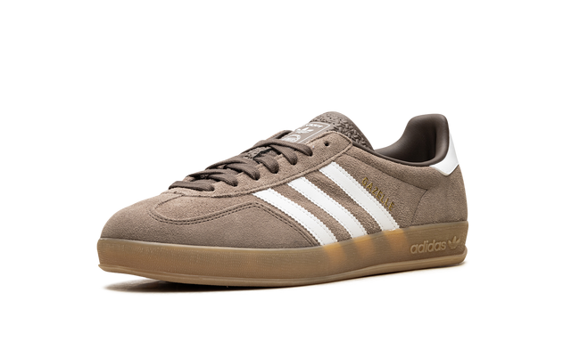 Adidas Gazelle Indoor Earth Strata White Gold Metallic