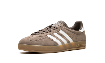 Adidas Gazelle Indoor Earth Strata White Gold Metallic