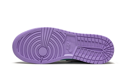 Jordan 1 Mid Purple Aqua