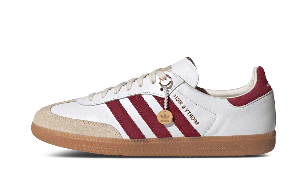 Adidas Samba Sporty & Rich White Core Burgundy