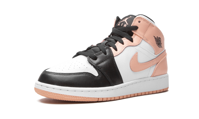 Jordan 1 Mid Arctic Orange Black Toe
