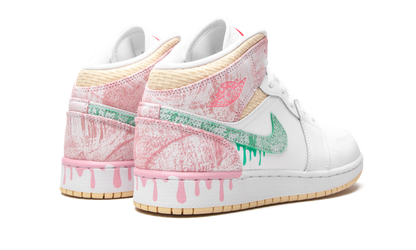 Jordan 1 Mid Paint Drip