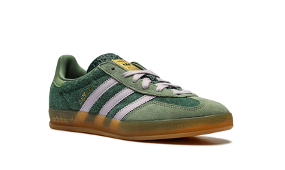 Adidas Gazelle Indoor Mineral Green Silver