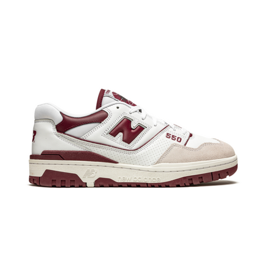 New Balance 550 Sea Salt Burgundy