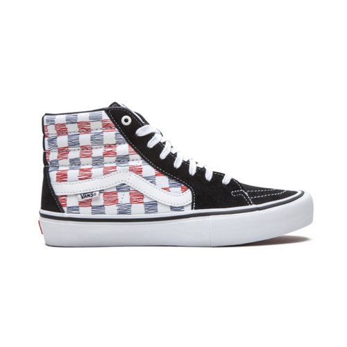 Vans Sk8-Hi "Sketched Checkerboard"