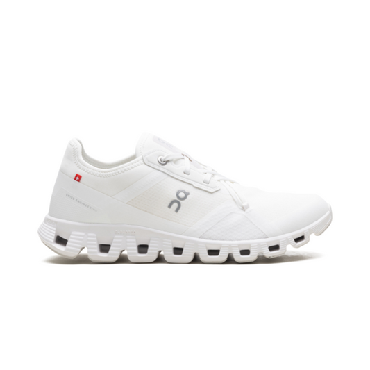 On Running Cloud  X 3AD Undyed White