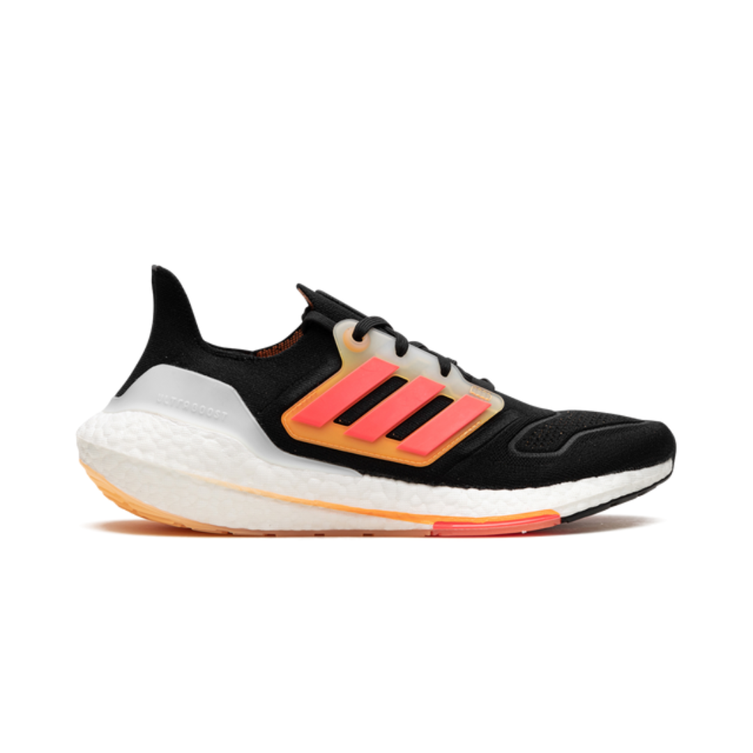 Adidas Ultraboost 22 Black Turbo Flash Orange
