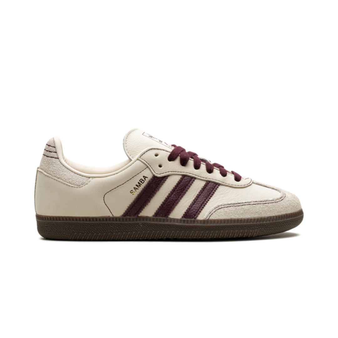 Adidas Samba Wonder White Maroon