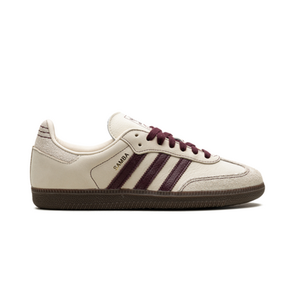 Adidas Samba Wonder White Maroon