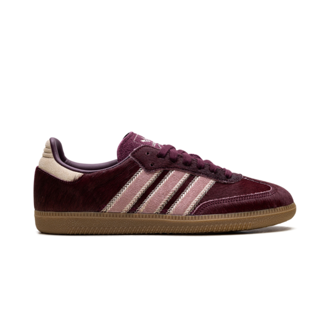 Adidas Samba Maroon Sand Strata Pony