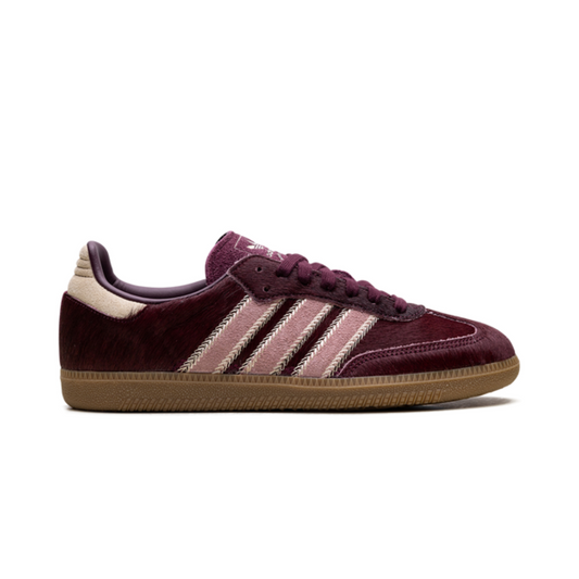 Adidas Samba Maroon Sand Strata Pony