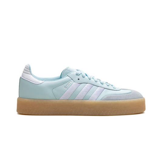 Adidas Sambae Almost Blue Silver Metallic Gum