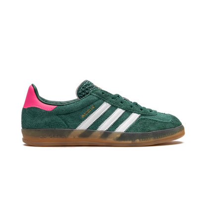 Adidas Gazelle Indoor Collegiate Green Lucid Pink