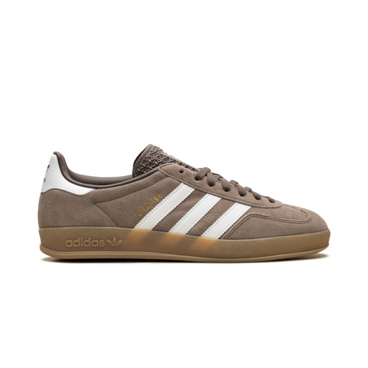 Adidas Gazelle Indoor Earth Strata White Gold Metallic