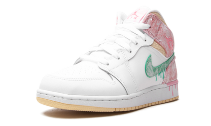 Jordan 1 Mid Paint Drip