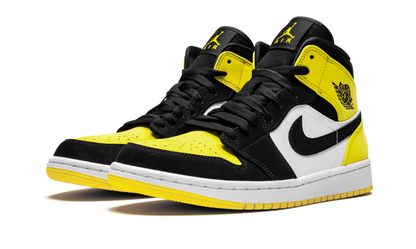 Jordan 1 Mid Yellow Toe Black