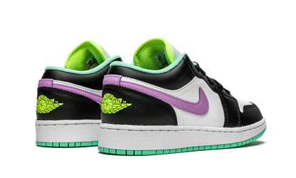 Jordan 1 Low Green Glow Violet Shock