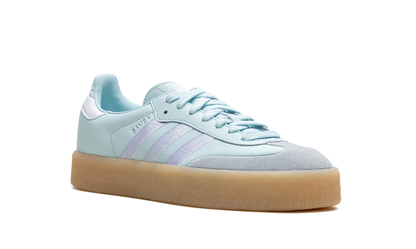 Adidas Sambae Almost Blue Silver Metallic Gum