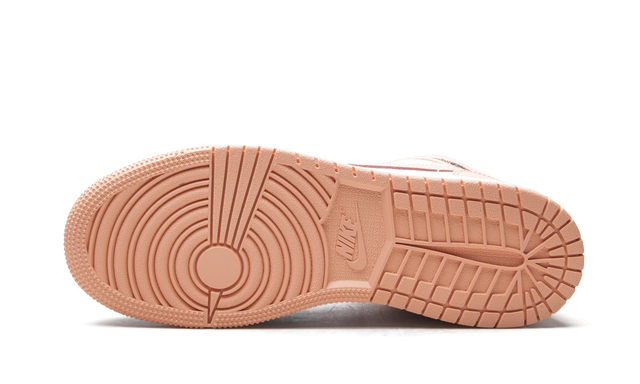 Jordan 1 Mid Arctic Orange Black Toe