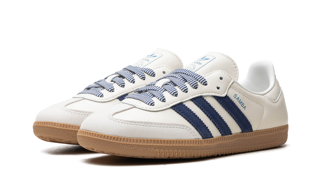 Adidas Samba Off White Dark Blue