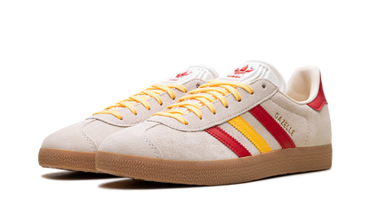 Adidas Gazelle White Spark Scarlet