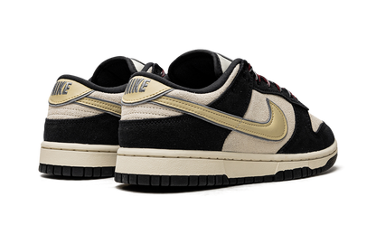 Nike Dunk Low LX Black Suede Team Gold