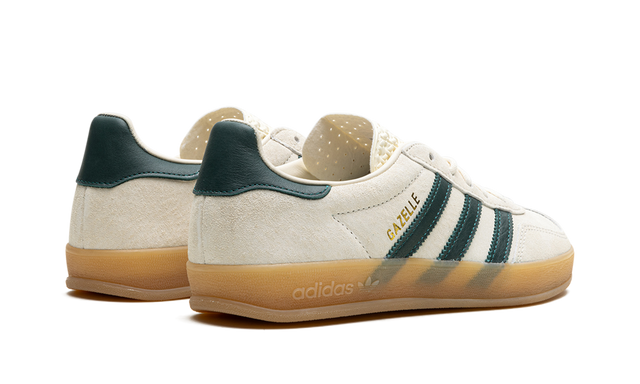Adidas Gazelle Indoor Cream White Green Gum