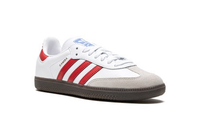Adidas Samba OG White Scarlet