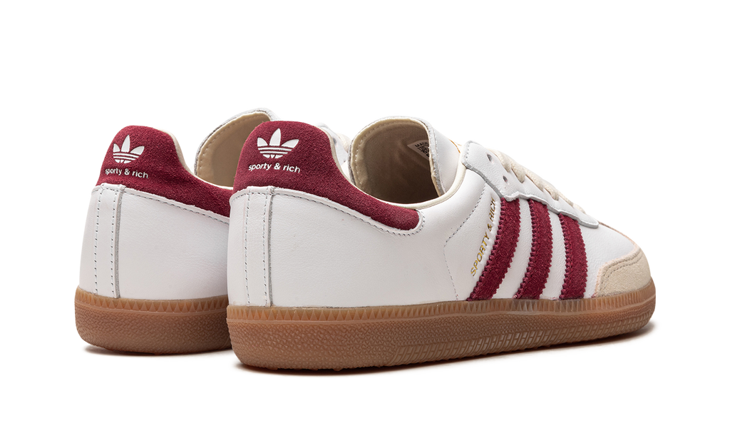 Adidas Samba Sporty & Rich White Core Burgundy