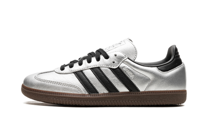 Adidas Samba Silver Metallic Black Gum