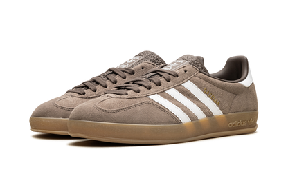 Adidas Gazelle Indoor Earth Strata White Gold Metallic