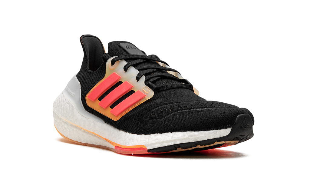Adidas Ultraboost 22 Black Turbo Flash Orange