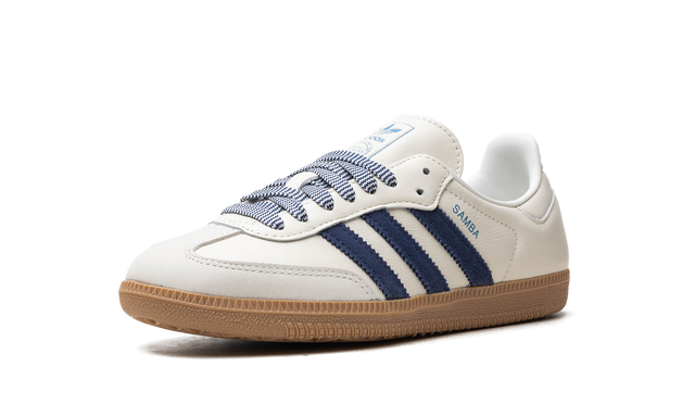 Adidas Samba Off White Dark Blue