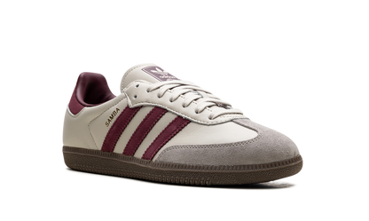 Adidas Samba Putty Grey Maroon