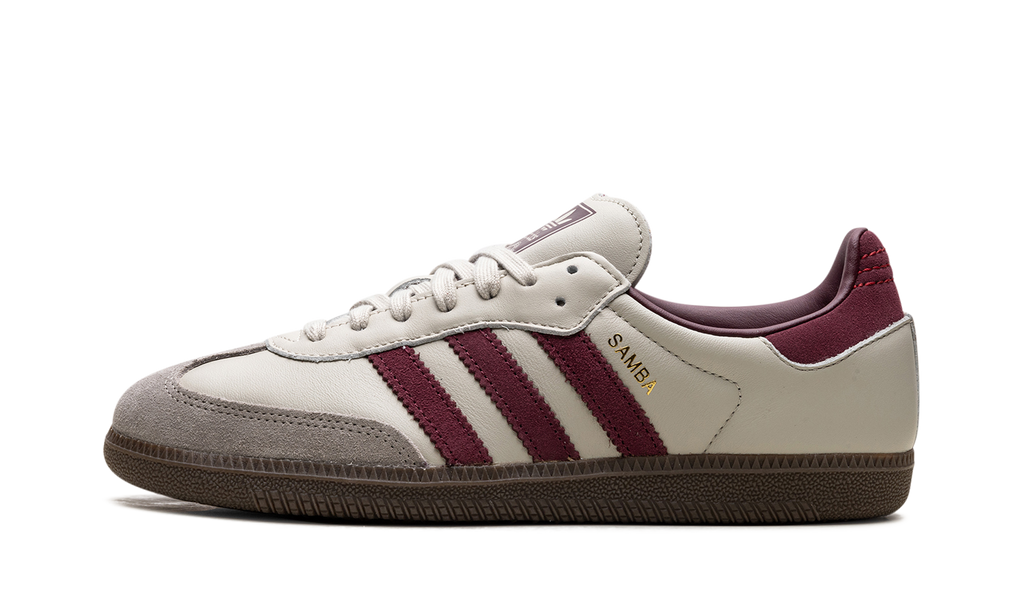 Adidas Samba Putty Grey Maroon