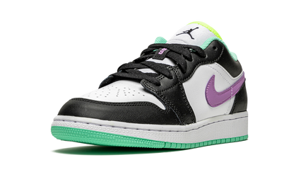 Jordan 1 Low Green Glow Violet Shock