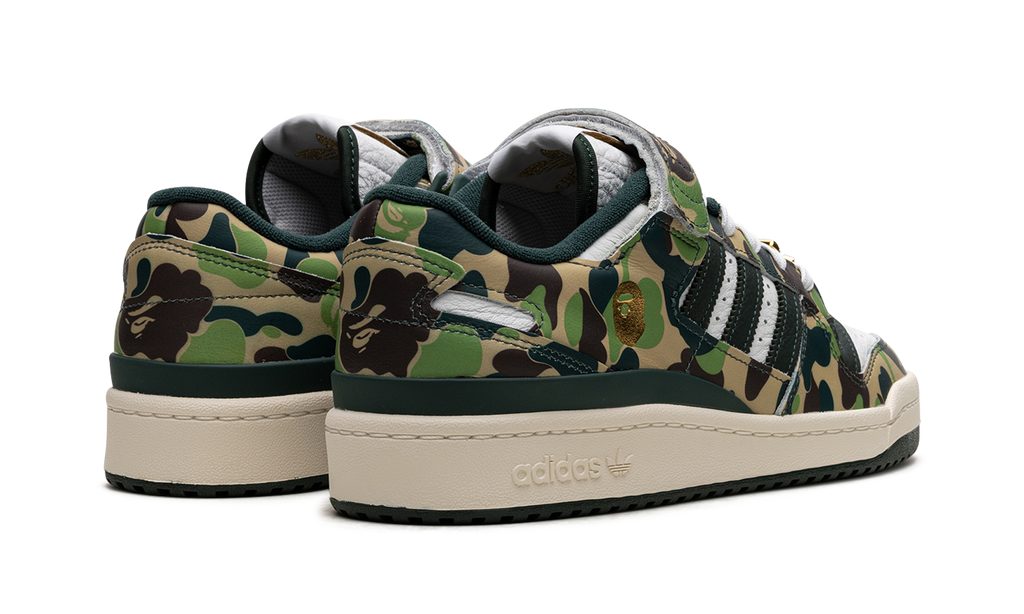 Adidas Forum 84 Low Bape 30th Anniversary Green Camo
